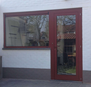 aluminium raam in kleur