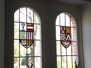 glas in lood dubbel raam